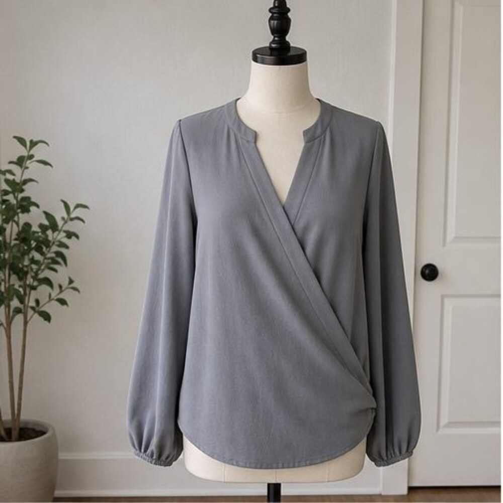 Gray Tunic Blouse